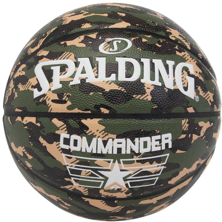 Ballon de Basket Taille 7 Spalding Commander Camo Premium