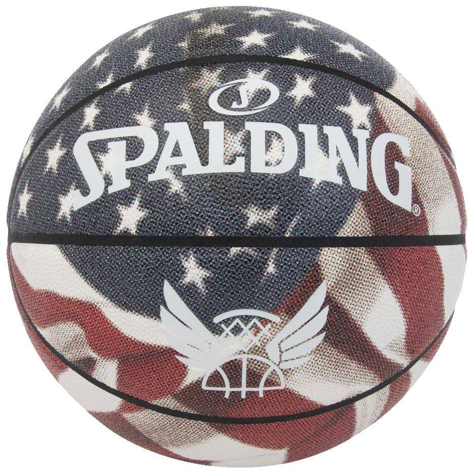 Ballon de Basket Taille 7 Spalding USA Stars